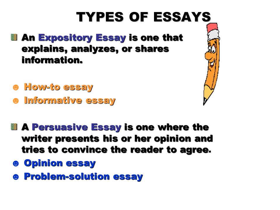 Argumentative vs expository essay